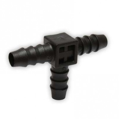 Соединитель трубок 10,6x10,6x10,6mm - 9015