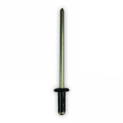 Алюминиевые заклепки 4,0×16,5 мм M-GRIP, черные