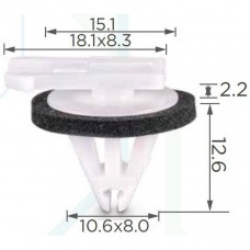 Клипса Заднего Крыла Opel Antara GM - 13443 - 11611375, 2073024