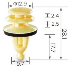 Клипса для GM 1996 - 11686 - 22600612, 22651066 