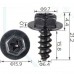 Винт с Звёздчатой Головкой Trifon 6,3x16 мм для Toyota Lexus
