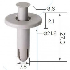 Клипса Амортизатора для Mazda 2, 3, 5, 6, CX-5, CX-7 и CX-9 2004 - 13405 - FD01-68-AC3 