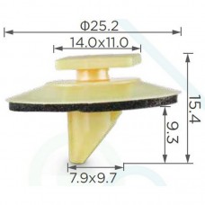 Клипса Молдинга для Mazda - 13393 - KB8A-51-SJ3 