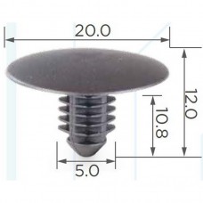 Клипса для Mazda - 12618 - TD11-56-694 